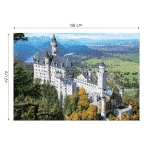 Puzzle adulți 1000 piese Locuri Celebre - Castelul Neuschwanstein -35466