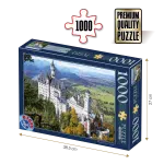 Puzzle adulți 1000 piese Locuri Celebre - Castelul Neuschwanstein -0
