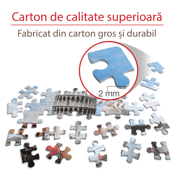 Puzzle adulți 1000 piese Locuri Celebre - Turnul din Pisa-35471