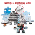 Puzzle adulți 1000 piese Locuri Celebre - Turnul din Pisa-35470