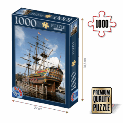 Puzzle adulți 1000 piese Locuri Celebre - Amsterdam-0