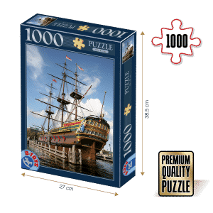 Puzzle adulți 1000 piese Locuri Celebre - Amsterdam-0