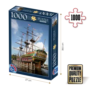 Puzzle adulți 1000 piese Locuri Celebre - Amsterdam-0