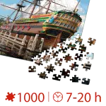 Puzzle adulți 1000 piese Locuri Celebre - Amsterdam-35421