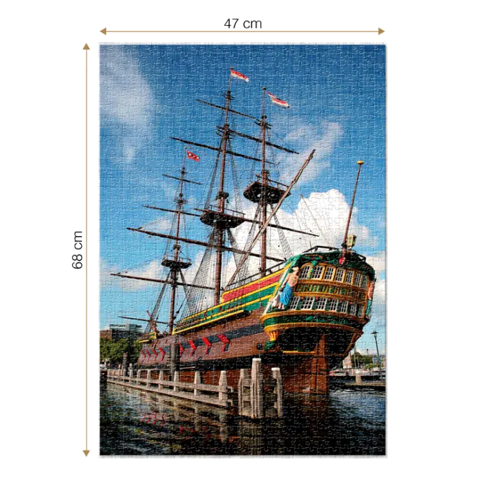 Puzzle adulți 1000 piese Locuri Celebre - Amsterdam-35424