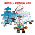Puzzle adulți 1000 piese Locuri Celebre - Amsterdam-35422