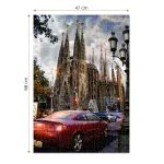 Puzzle adulți 1000 piese Locuri Celebre - Sagrada Familia-35430