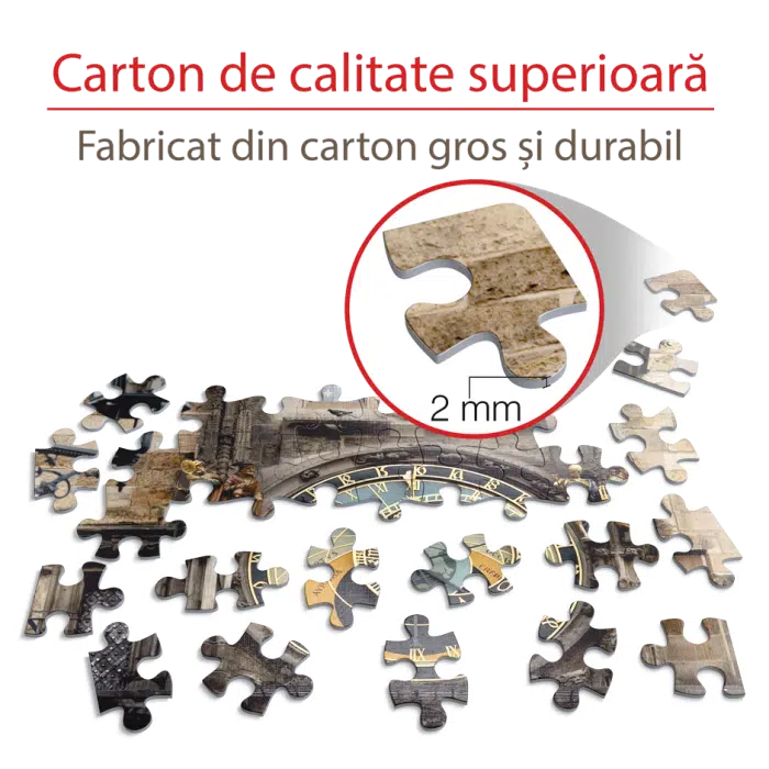 Puzzle adulți 1000 piese Locuri Celebre - Ceasul astronomic din Praga-35435