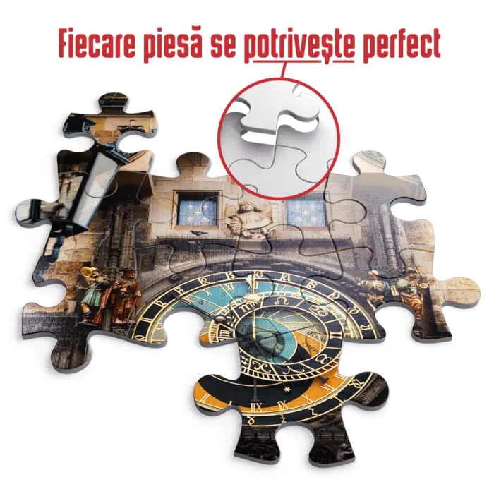 Puzzle adulți 1000 piese Locuri Celebre - Ceasul astronomic din Praga-35434