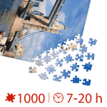 Puzzle adulți 1000 piese Locuri Celebre - Tower Bridge-35439