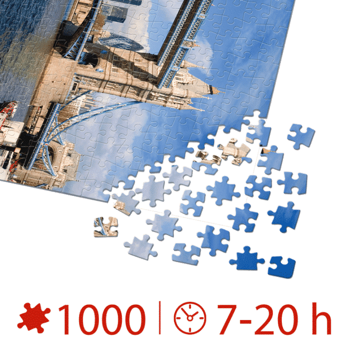 Puzzle adulți 1000 piese Locuri Celebre - Tower Bridge-35439