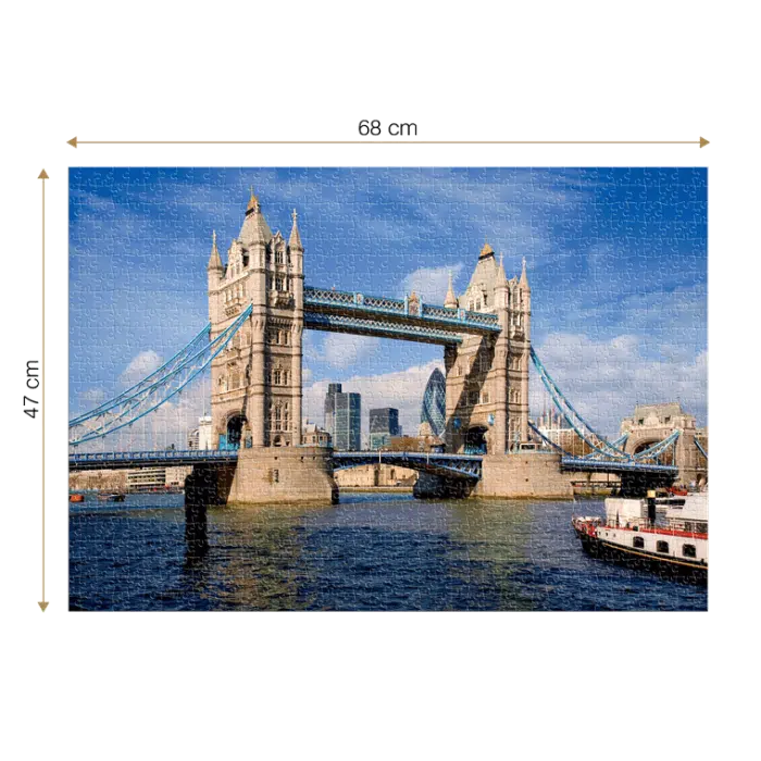 Puzzle adulți 1000 piese Locuri Celebre - Tower Bridge-35442