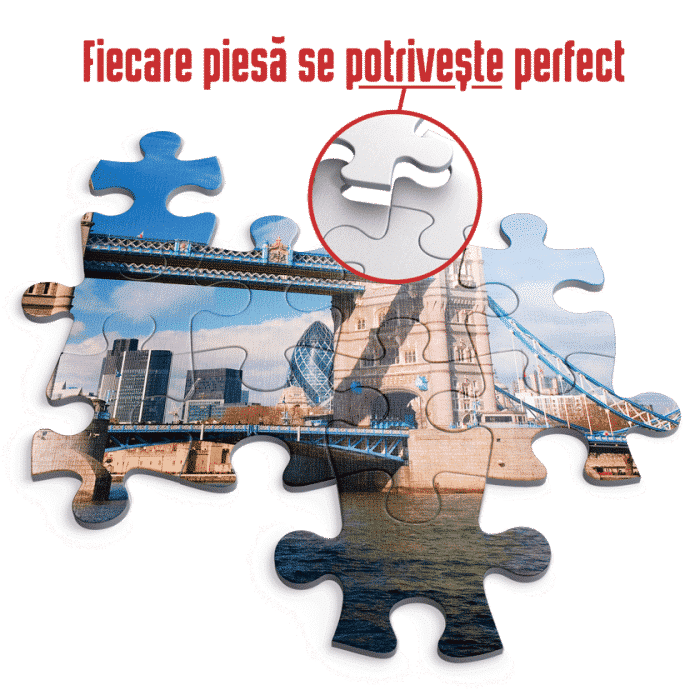 Puzzle adulți 1000 piese Locuri Celebre - Tower Bridge-35440