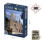 Puzzle adulți 1000 piese Locuri Celebre - Biserica Maria Magdalena, Ierusalim-0