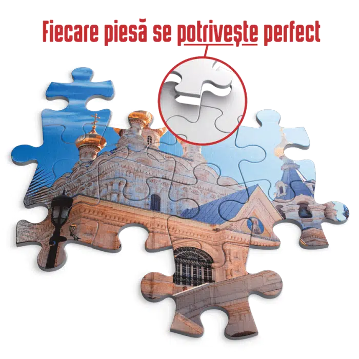 Puzzle adulți 1000 piese Locuri Celebre - Biserica Maria Magdalena, Ierusalim-35452