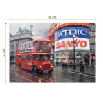 Puzzle adulți 1000 piese Peisaje de Noapte - Piccadilly Circus London-35234