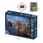 Puzzle adulți 1000 piese Peisaje de Noapte - Veneția -0