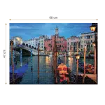Puzzle adulți 1000 piese Peisaje de Noapte - Veneția -35258
