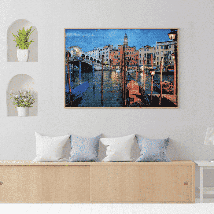 Puzzle adulți 1000 piese Peisaje de Noapte - Veneția -35259