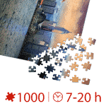 Puzzle adulți 1000 piese Peisaje de Noapte - Hong Kong-35261