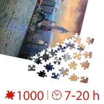 Puzzle adulți 1000 piese Peisaje de Noapte - Hong Kong-35261