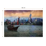 Puzzle adulți 1000 piese Peisaje de Noapte - Hong Kong-35264