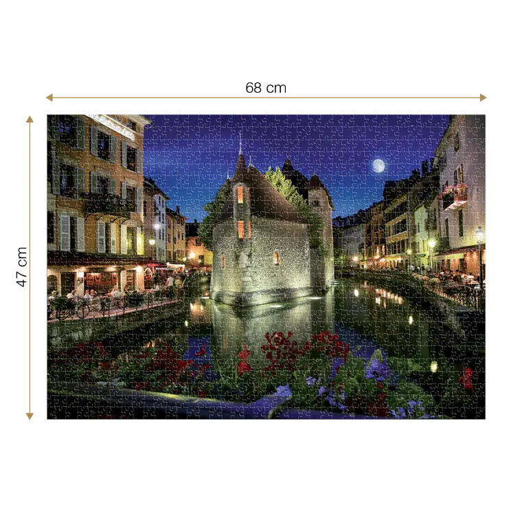 Acheter Puzzle adulte 1000 pièces Summer and Winter Annecy Ludocortex