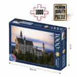 Puzzle adulți 1000 piese Peisaje de Noapte - Neuschwanstein, Germania -0