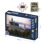 Puzzle adulți 1000 piese Peisaje de Noapte - Neuschwanstein, Germania -0