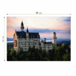 Puzzle adulți 1000 piese Peisaje de Noapte - Neuschwanstein, Germania -35276