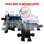 Puzzle adulți 1000 piese Peisaje de Noapte - Neuschwanstein, Germania -35274