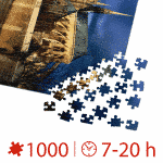 Puzzle adulți 1000 piese Peisaje de Noapte - Notre Dame-35297