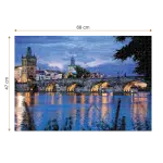 Puzzle adulți 1000 piese Peisaje de Noapte - Praga -35294