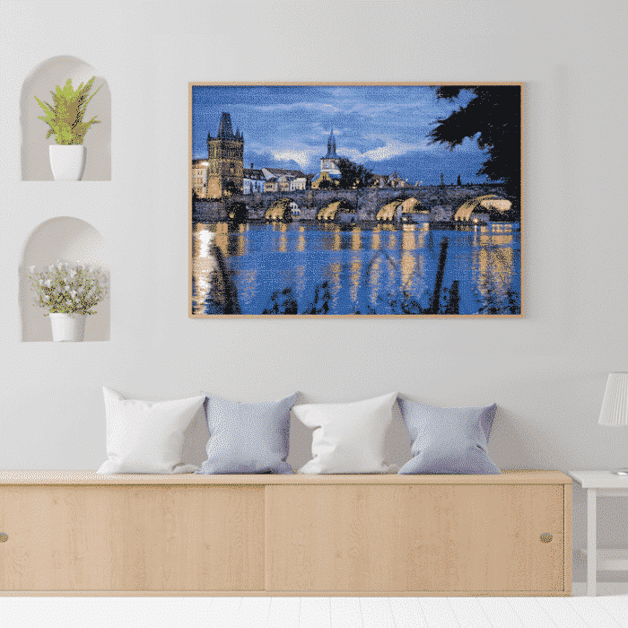 Puzzle adulți 1000 piese Peisaje de Noapte - Praga -35295