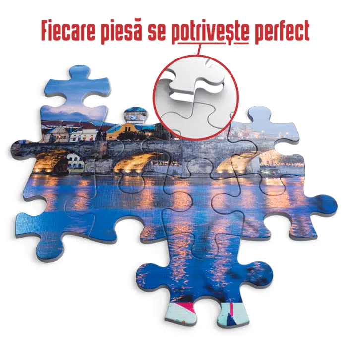 Puzzle adulți 1000 piese Peisaje de Noapte - Praga -35292