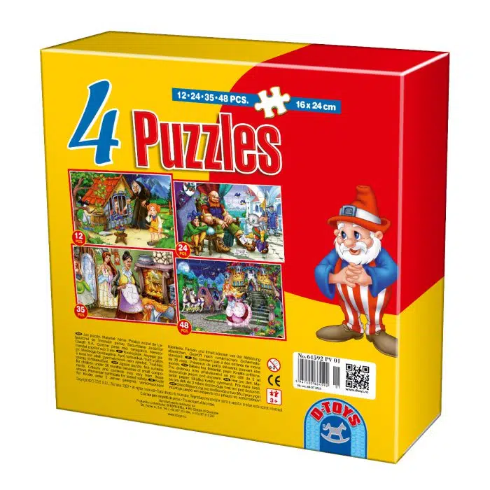 4 Puzzles Maxi - Basme-24753
