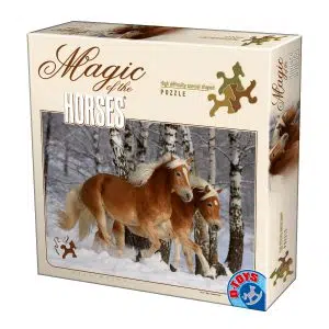 Puzzle Special - Magic of the Horses - Haflingers - 239 Piese - 3-0