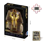 Puzzle adulți 1000 piese Egiptul Antic - Masca mortuară a lui Tutankhamon -0