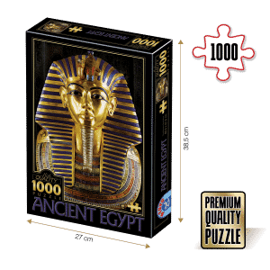 Puzzle adulți 1000 piese Egiptul Antic - Masca mortuară a lui Tutankhamon -0