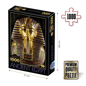 Puzzle adulți 1000 piese Egiptul Antic - Masca mortuară a lui Tutankhamon -0