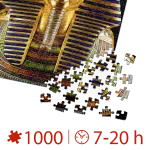 Puzzle adulți 1000 piese Egiptul Antic - Masca mortuară a lui Tutankhamon -34764