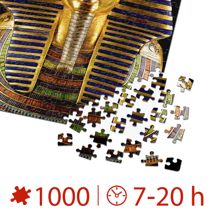 Puzzle adulți 1000 piese Egiptul Antic - Masca mortuară a lui Tutankhamon -34764