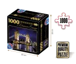 Puzzle adulți 1000 piese Discover Europe - Tower Bridge-0