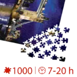 Puzzle adulți 1000 piese Discover Europe - Tower Bridge-35339