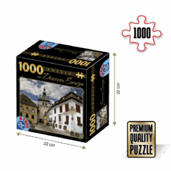 Puzzle adulți 1000 piese Discover Europe - Sighișoara, Romania-0