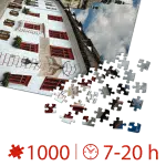 Puzzle adulți 1000 piese Discover Europe - Sighișoara, Romania-35345