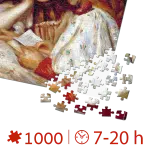 Puzzle adulti 1000 piese Pierre-Auguste Renoir - Two Girls Reading-34555