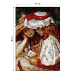 Puzzle adulti 1000 piese Pierre-Auguste Renoir - Two Girls Reading-34558