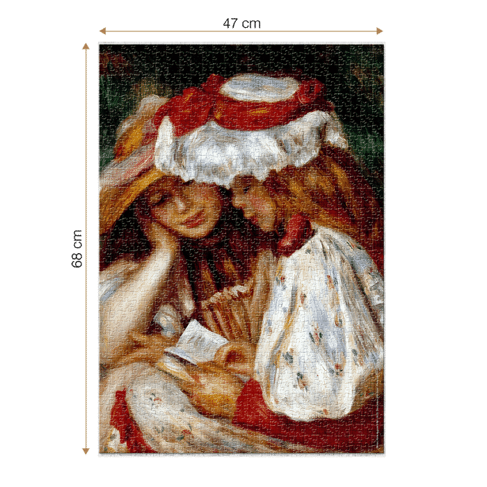 Puzzle adulti 1000 piese Pierre-Auguste Renoir - Two Girls Reading-34558