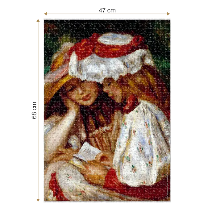 Puzzle adulti 1000 piese Pierre-Auguste Renoir - Two Girls Reading-34558